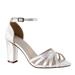 Dyeables Lauren - Womens 7.5 White Sandal Medium