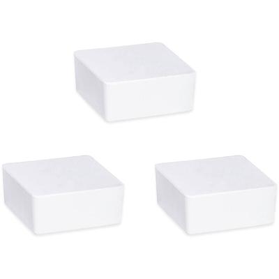 Raumentfeuchter Cube Nachfüller 1000 g mit Orangenduf, 3er Set, 3er Set, Weiß, Calciumchlorid weiß Image