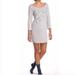 Anthropologie Dresses | Lili's Closet Anthropologie Ruffle Grey Dress | Color: Gray | Size: M