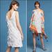 Anthropologie Dresses | Anthropologie Maeve White Fringe Shift Dress | Color: White | Size: 2p