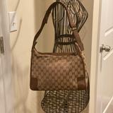 Gucci Bags | Authentic Vintage Gucci Gg Canvas Shoulder Bag | Color: Brown/Tan | Size: Os