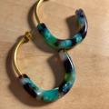 Madewell Jewelry | Madewell Earrings | Color: Blue/Green | Size: Os