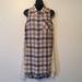 Anthropologie Tops | Anthropologie A’reve Plaid Shirt Dress | Color: Cream/White | Size: S