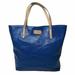Kate Spade Bags | Kate Spade Blue Patent Leather Tote Handbag | Color: Blue | Size: Os