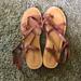 American Eagle Outfitters Shoes | American Eagle Sandals | Color: Brown/Red | Size: 9