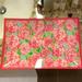 Lilly Pulitzer Storage & Organization | Lilly Pulitzer First Impressions Large Glass Tray | Color: Green/Pink | Size: Os