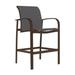 Tropitone Laguna Beach 28" Patio Bar Stool in Brown | 45 H x 25.5 W x 29 D in | Wayfair 752026_GRE_Rincon