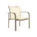 Tropitone Laguna Beach EZ Span™ Laguna Patio Dining Armchair in Brown | 34 H x 28 W x 29 D in | Wayfair 752024WV_MOA_SHL