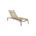 Tropitone Laguna Beach EZ Span™ 81.5" Long Reclining Single Chaise Metal in Brown | 39.5 H x 31 W x 81.5 D in | Outdoor Furniture | Wayfair