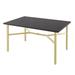 Tropitone Matrix Bar Outdoor Table Stone/Concrete/Metal in Gray/White | 40.25 H x 64 W x 36 D in | Wayfair 442071U-40_SHL_RCA