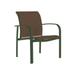 Tropitone Laguna Beach EZ Span™ Laguna Patio Dining Armchair Sling in Green | 34 H x 28 W x 29 D in | Wayfair 752024_WLD_Cherrywood