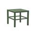 Tropitone Arazzo 24" Square Cast Aluminum Outdoor Side Table Metal in Green | 22 H x 23.5 W x 23.5 D in | Wayfair 282095-22_WLD