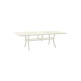 Tropitone Linea Cast Aluminum Dining Table Metal in White | 28.5 H x 84 W x 44 D in | Outdoor Dining | Wayfair 262085U-28_PMT