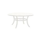 Tropitone Arazzo Cast Dining Table Metal in White | 28.5 H x 64 W x 64 D in | Outdoor Dining | Wayfair 282059U-28_SHL