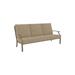 Tropitone Marconi 78" Wide Outdoor Patio Sofa w/ Cushions Metal/Rust - Resistant Metal/Sunbrella® Fabric Included in Gray/Brown | Wayfair