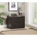 Latitude Run® Mileah Solid Wood 2 - Drawer Accent Chest Wood in Brown | 20 H x 24 W x 17 D in | Wayfair 4C6CA41BCF994ADBB8132123D7A65924