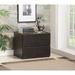 Latitude Run® Mileah Solid Wood 2 - Drawer Accent Chest Wood in Brown | 20 H x 24 W x 17 D in | Wayfair 4C6CA41BCF994ADBB8132123D7A65924
