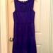 J. Crew Dresses | Jcrew Purple Eyelet Dress Size 2 | Color: Purple | Size: 2