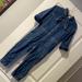 Zara One Pieces | Girls Zara Kids Denim 3/4 Jumpsuit Size 9 | Color: Blue | Size: 9