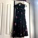 Kate Spade Dresses | Kate Spade Floral/Black Dress | Color: Black | Size: S