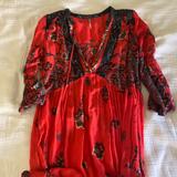 Free People Dresses | Free People Red Dress | Color: Red | Size: Xs