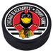 Chicago Blackhawks Mascot Hockey Puck