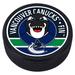 Vancouver Canucks Mascot Hockey Puck