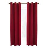 ThermaLogic Weathermate Insulated Cotton Grommet Curtain Panel - Pair