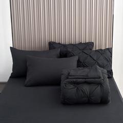 8 Piece Pintuck Comforter Set with Sheets