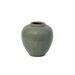 Artissance Large Ceramic Apple Shaped Pot, 12.6 Inch Tall, Vintage Green (Size & Finish Vary)