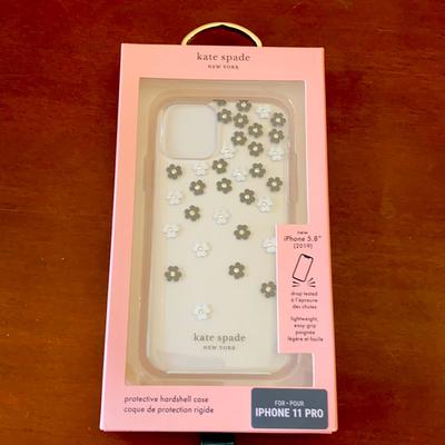 Kate Spade Cell Phones & Accessories | Ks Iphone 11 Pro Hard Shell Case. | Color: Black/White | Size: Iphone 11 Pro