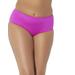 Plus Size Women's Mid-Rise Full Coverage Swim Brief by Swimsuits For All in Beach Rose (Size 26)