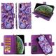 Purple Paisley Case for iPhone XS Max Magnetic Detachable Pu Leather Wallet Cover with Flap Closure and Snap-on Book Style Cases with Card Holders Wrist Strap 2 in 1 Folio Flip Covers