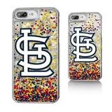 St. Louis Cardinals iPhone 6 Plus/6s Plus/7 Plus/8 Plus Sparkle Gold Glitter Case