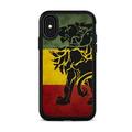 Skin for OtterBox Symmetry Case for iPhone X Skins Decal Vinyl Wrap Stickers Cover - Rasta Lion Africa