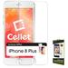 Cellet Premium Tempered Glass Screen Protector for Apple iPhone 8 Plus 7 Plus 6S Plus 6 Plus (0.3mm)