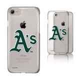 Oakland Athletics iPhone 6/6s/7/8 Team Logo Clear Case