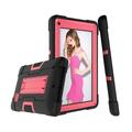 For RCA Voyager 7 inch Case RCA Voyager ll 7 Mignova Heavy-Duty Drop-Proof and Shock-Resistant Rugged Hybrid Case(with Built-in Stand) For RCA 7 inch Voyager 2016 / 2017 Tablet(Black+Pink)