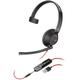 Blackwire 5200 Series C5210 USB Monoaural Headset