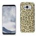 Samsung Galaxy S8 Edge/ S8 Plus Shine Glitter Shimmer Hybrid Case In Leopard Gold