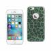 Iphone 6/ 6s Shine Glitter Shimmer Leopard Hybrid Case In Leopard Green