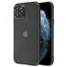 Apple iPhone 11 PRO Phone Case Hybrid Rugged Armor Matte Frosted Semi Transparent Smoke Protective Shockproof Cool Bumper Soft TPU Hard PC & Camera Protection Cover BLACK for Apple iPhone 11 Pro