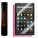Skinomi Pink Carbon Fiber Skin & Screen Protector Amazon Fire HD 10.1 [2015]