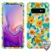 Samsung Galaxy S10 Phone Case Tuff Hybrid Shockproof Impact Rugged Rubber Dual Layer Hard Soft TPU Protective Hard Cover Rubberized Spring Daffodils Flower Case for Samsung Galaxy S10 (6.1 inch)