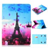 9.5-10.5 inch Universal Case Allytech PU Leather Cover Case for iPad Air New iPad 5th/6th Gen Galaxy Tab A 10.1/Tab E 9.6/Tab S4 10.5 Fire HD 10 2015/2017 RCA and More Eiffel Tower