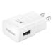 New OEM Samsung fast Adaptive Wall Charger for Galaxy S7 S6 Note 5 4 Edge EP-TA20JWS / ECB-DU4EWE For Samsung Galaxy S6 Edge S7 Edge S8 S8+ S9 S9+ Note 8 9 - White