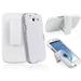 White Hard Shell Combo Case Compatible With Samsung Galaxy S3