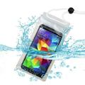 Premium Large-Sized T-Clear Waterproof Case Bag (with Lanyard) for Apple iPhone 4S/ iPhone 4/ iPhone 3GS/ 3G + MYNETDEALS Mini Touch Screen Stylus