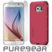 Case/Screen Protector for Galaxy S6 PureGear Magenta Pink Dualtek [Extreme Impact Rugged] Cover + Anti-Impact Screen Guard for Samsung Galaxy S6 (SM-G920)