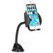 Premium Car Mount Dash Windshield Cradle Holder Window Rotating Dock Stand Suction Gooseneck Compatible With Nokia 3.1 Plus - Samsung Galaxy S10e S10+ S10 Halo